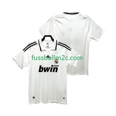 Fußballtrikots Real Madrid 2008 2009 Retro Heim Trikotsatz